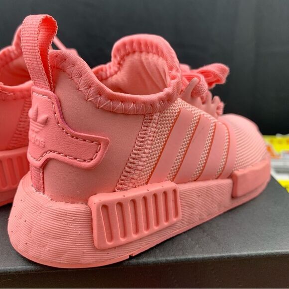 Adidas NMD R1 All Pink Size 5K - Picture 5 of 14